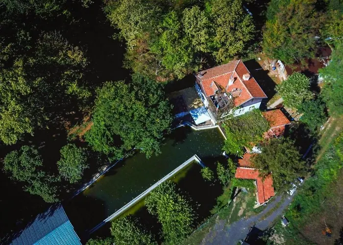 рибарник Forest мagic Деревянный коттедж *