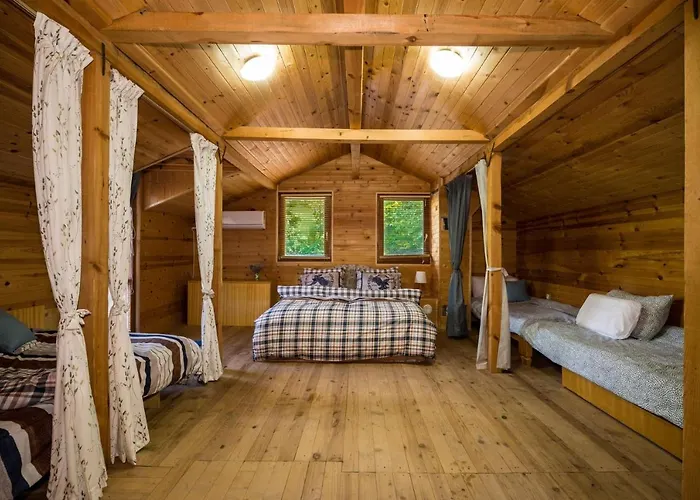 Деревянный коттедж рибарник Forest мagic