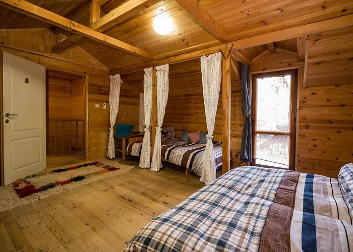 Деревянный коттедж рибарник Forest мagic Topolitsa